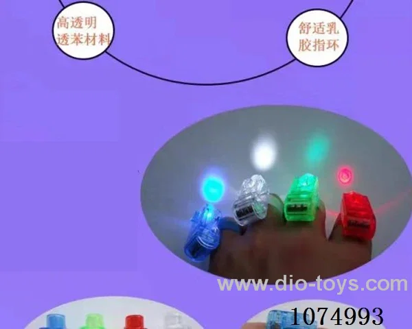 Luminous finger light
