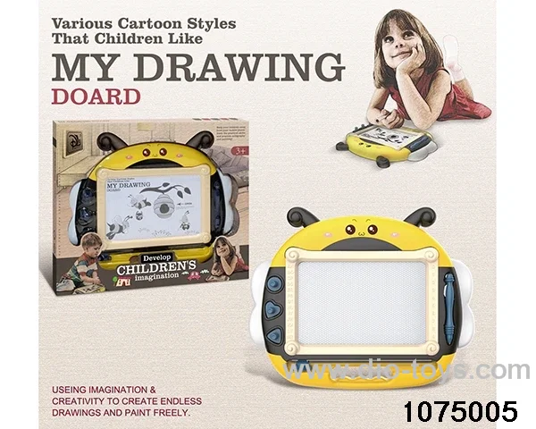 magnetic writing tablet in window box
