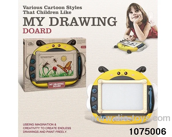 magnetic writing tablet in window box