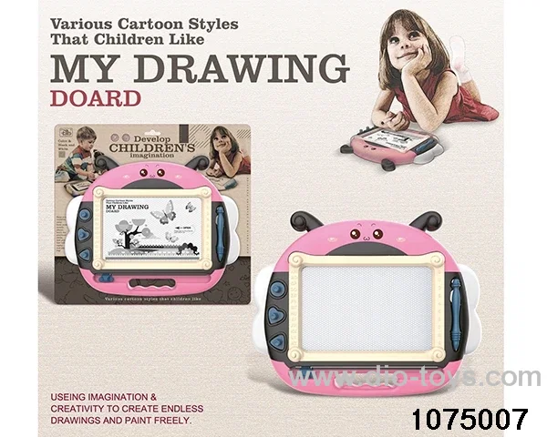 magnetic writing tablet in blister