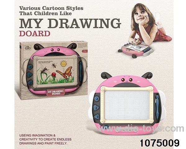 magnetic writing tablet in window box