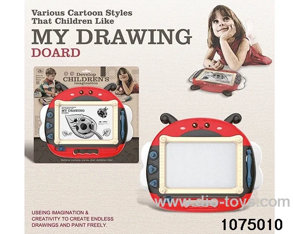magnetic writing tablet in blister