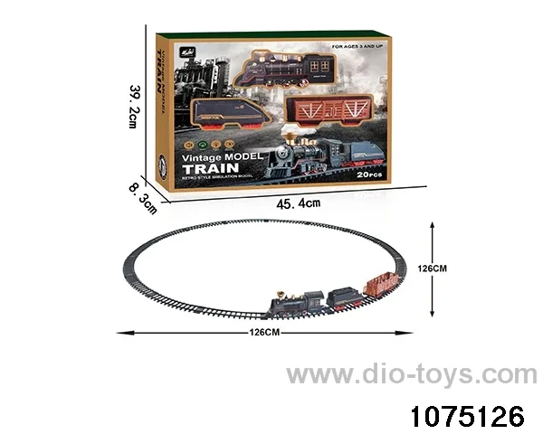 B/O Track with light and sound in window box