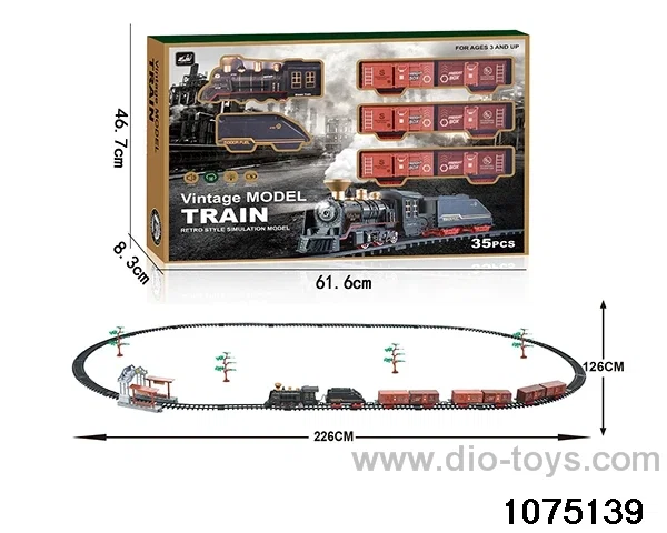 B/O Track with light and sound in window box