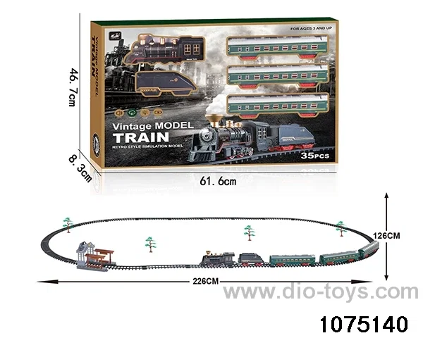 B/O Track with light and sound in window box