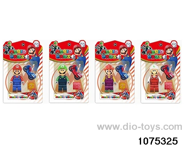 Mario Block Figure Set in Blister with insert