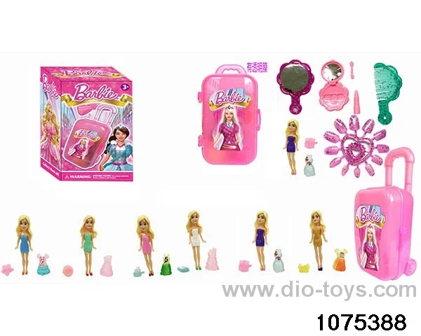 3.5 inch Barbie Set in color box