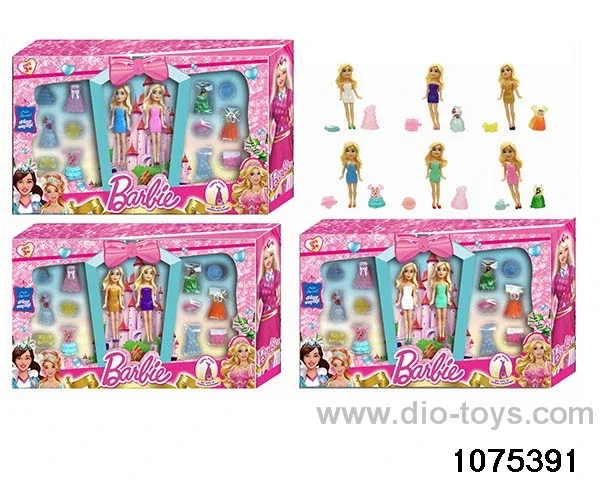 3.5 inch Barbie Set in window box