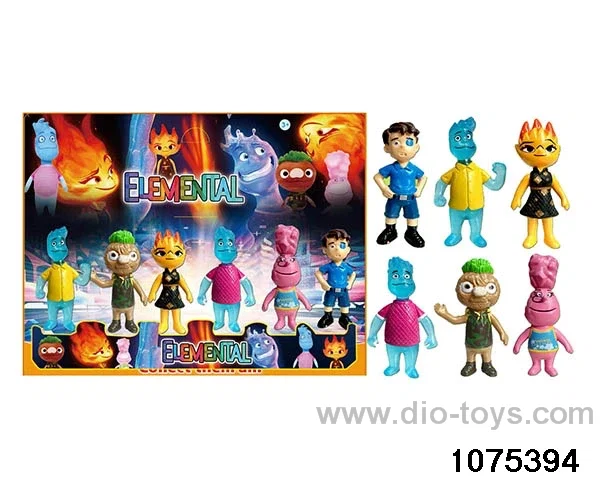 3.5 inch Elemental Madness City Doll Set in Blister with insert