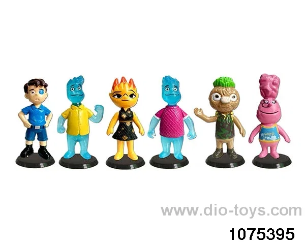 3.5 inch Elemental Madness City Doll Set in opp bag