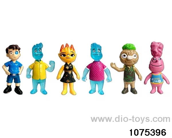 3.5 inch Elemental Madness City Doll Set in opp bag