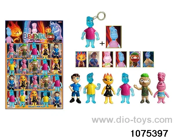3.5 inch Elemental Madness City Doll Set in Hangtag