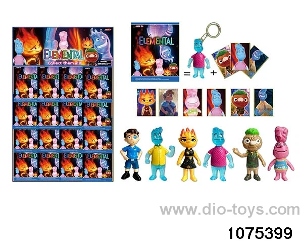3.5 inch Elemental Madness City Doll Set in Hangtag