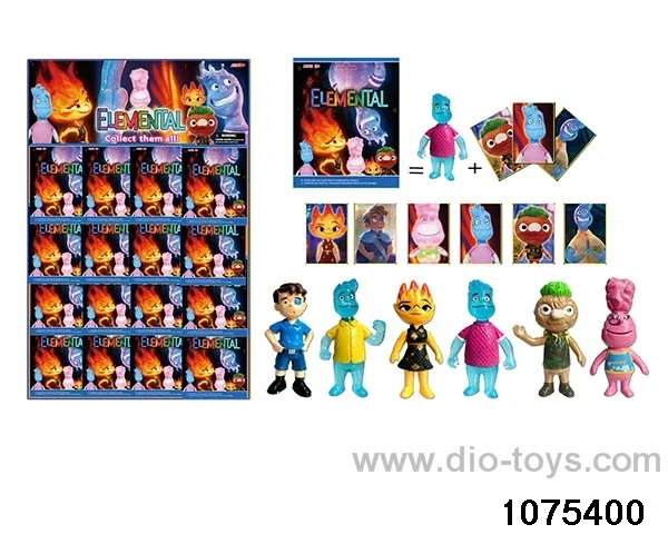 3.5 inch Elemental Madness City Doll Set in Hangtag