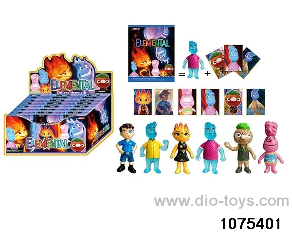 3.5 inch Elemental Madness City Doll Set in display box