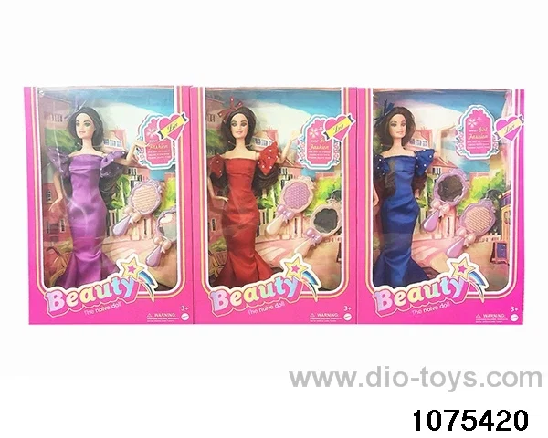 11.5 inch doll in window box