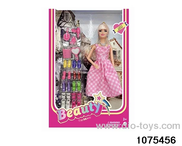 11.5 inch doll in window box