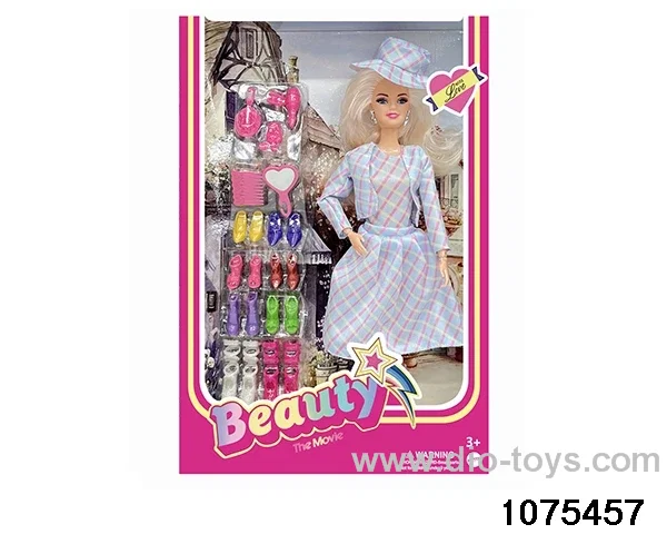 11.5 inch doll in window box