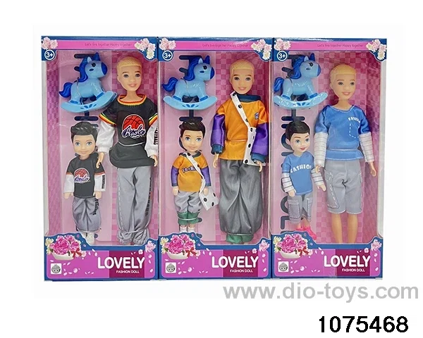 9 inch + 5 inch Doll Set in window box