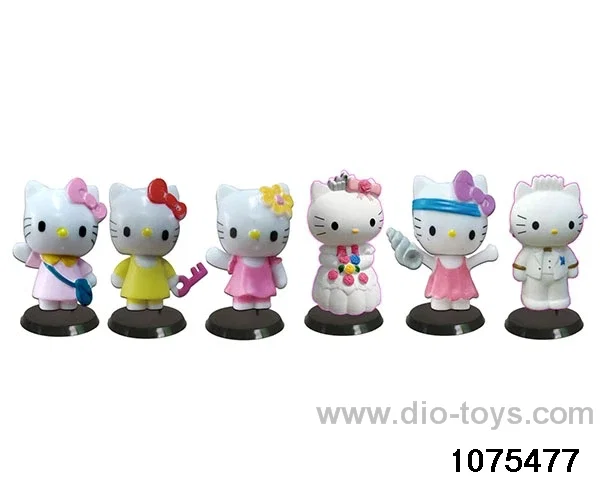 3 inch Hello Kitty doll set in opp bag