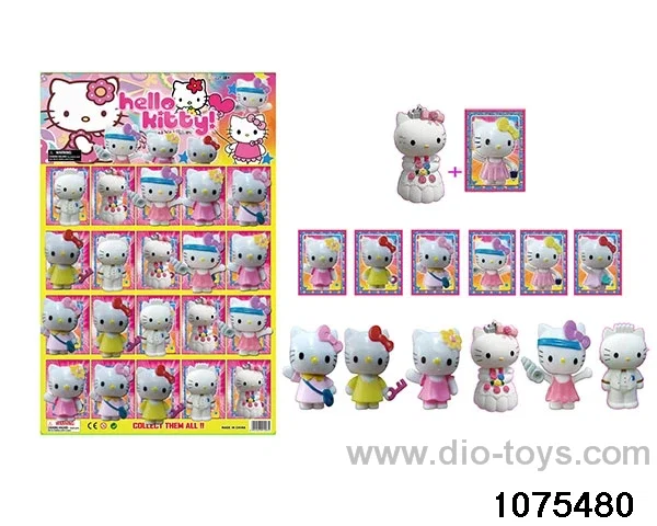 3 inch Hello Kitty doll set in Hangtag