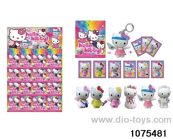 3 inch Hello Kitty doll set in Hangtag