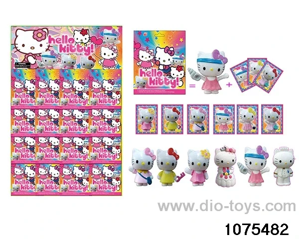 3 inch Hello Kitty doll set in Hangtag
