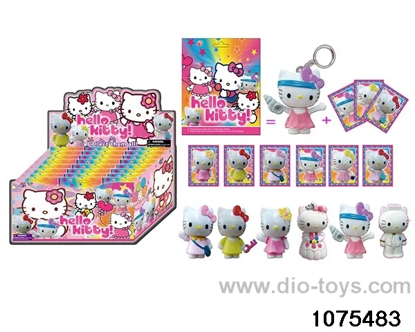 3 inch Hello Kitty doll set in display box