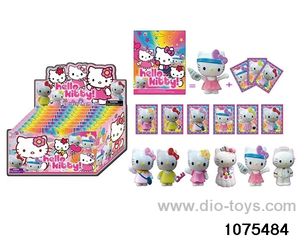 3 inch Hello Kitty doll set in display box