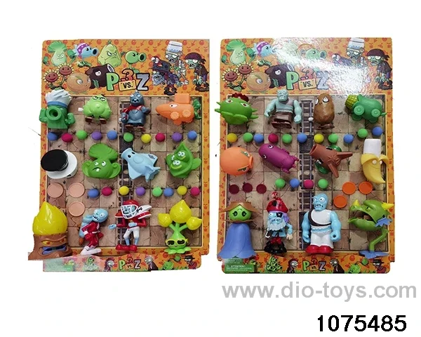 5-7 inch Zombies Figurine Set in Blister with insert