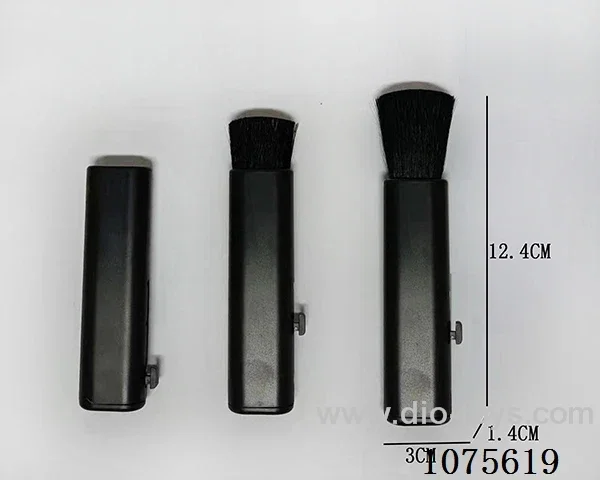 Retractable dust brush
