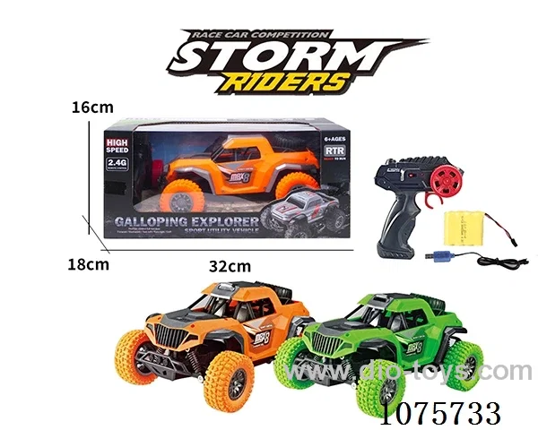 1:18 2.4G rc car not included battery