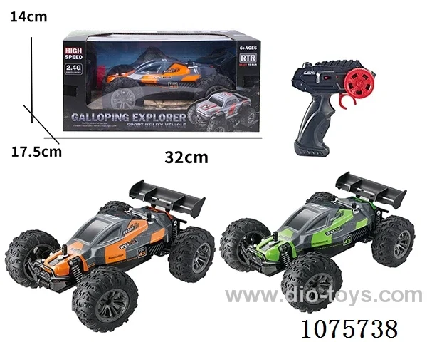 1:18 2.4G rc car not included battery