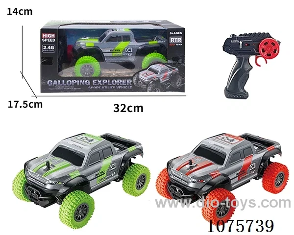 1:18 2.4G rc car not included battery