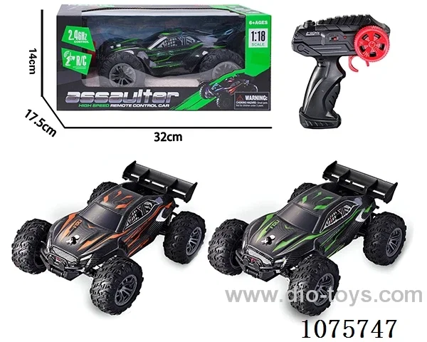 1:18 2.4G rc car not included battery