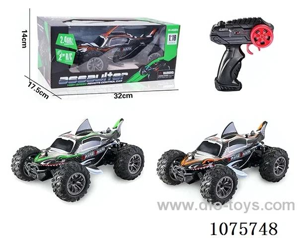 1:18 2.4G rc car not included battery