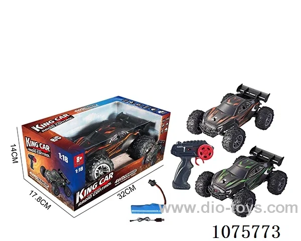 1:18 2.4G rc car included battery