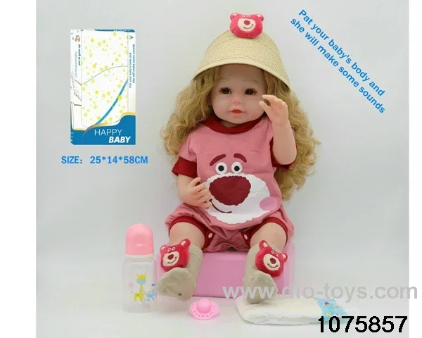 22 inch 55cm doll set in window box