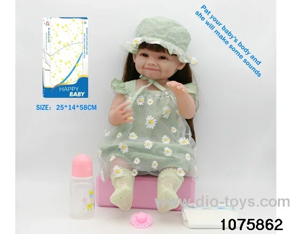 22 inch 55cm doll set in window box