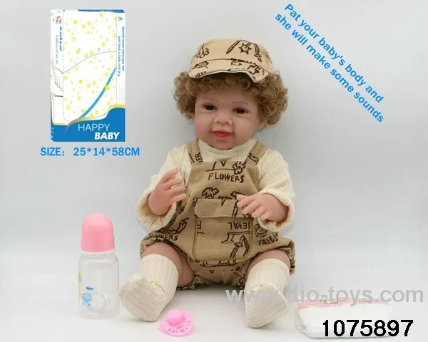 22 inch 55cm doll set in window box