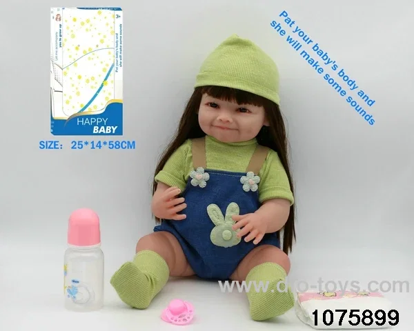 22 inch 55cm doll set in window box