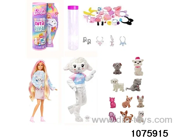 11.5 inch 12 jointed doll set in box