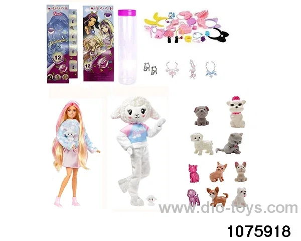11.5 inch 12 jointed doll set in box