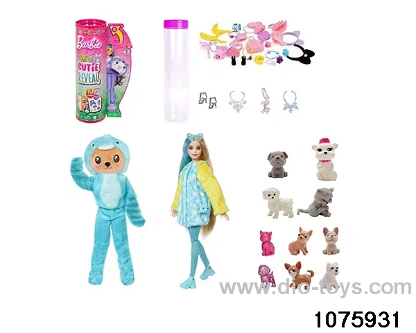 11.5 inch 12 jointed doll set in box