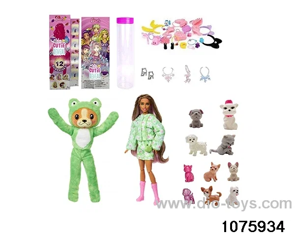 11.5 inch 12 jointed doll set in box