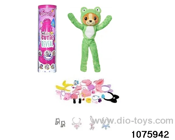 11.5 inch 12 jointed doll set in bottle