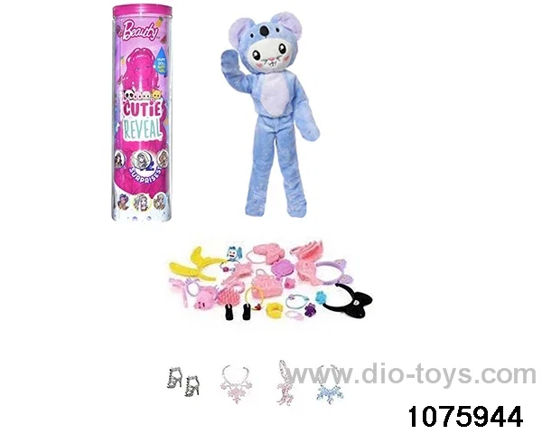 11.5 inch 12 jointed doll set in bottle