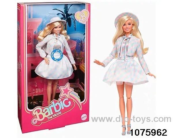 11.5 inch 12 jointed doll set in window box