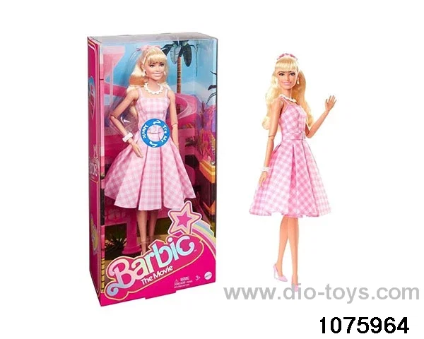 11.5 inch 12 jointed doll set in color box