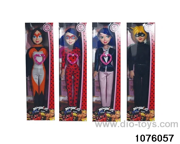 18 inch 5 jointed doll set in window box